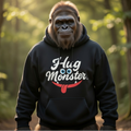 Hug Monster 1270 Hoodie - Black
