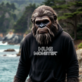 Hug Monster 10 Hoodie - Black